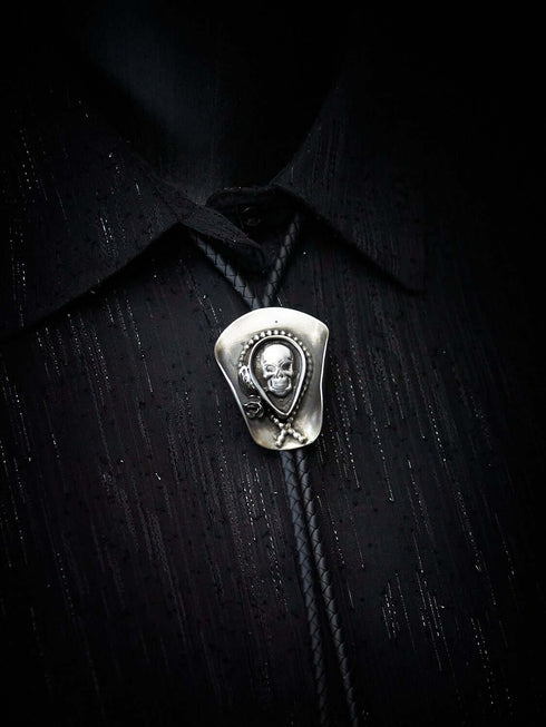 BoloTie Cowboy Skull Pendant